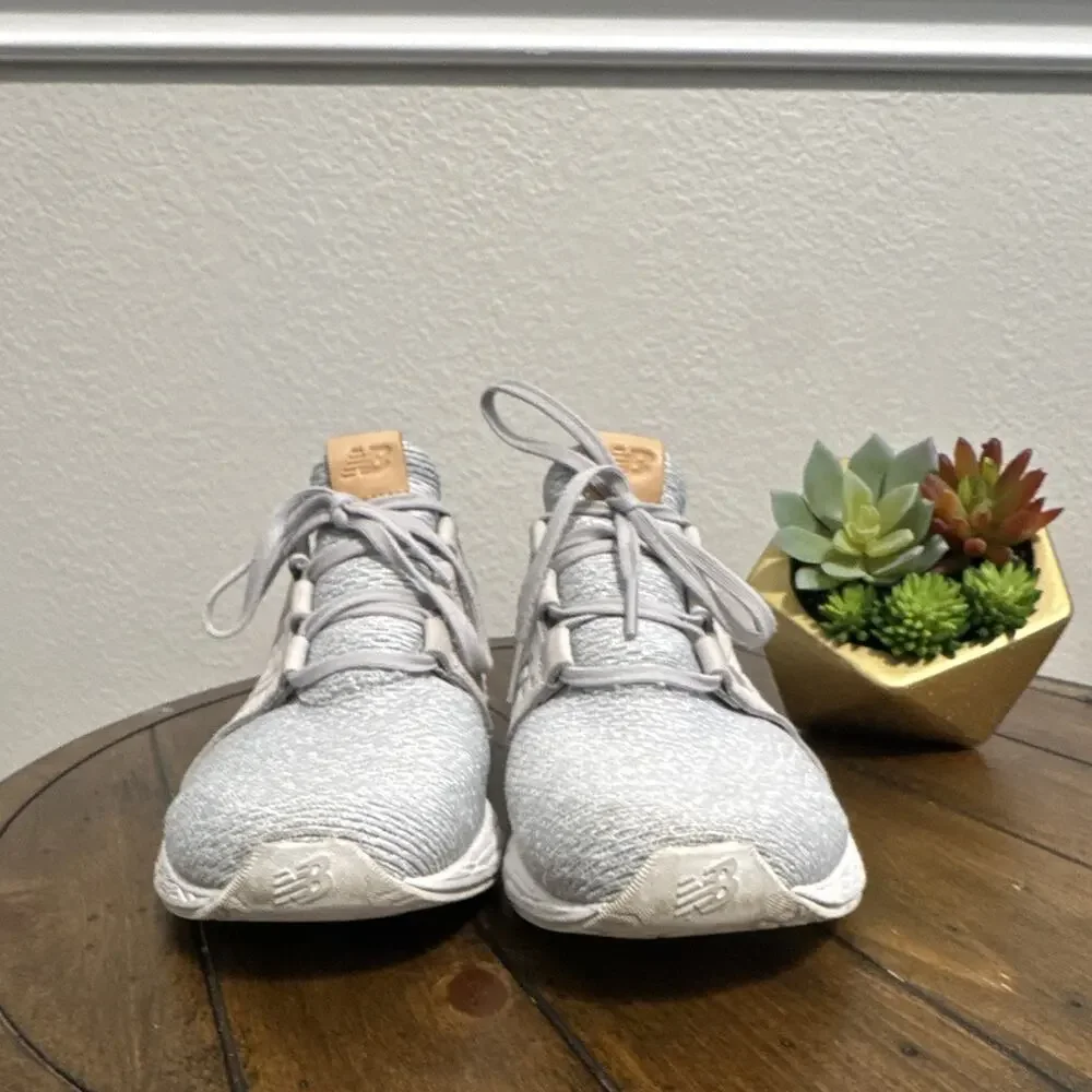 New Balance Gray Low Top Lace Up Athletic Sneaker for Activewear Casual